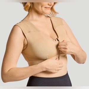 Shoulder Support Bra W/ Zipper